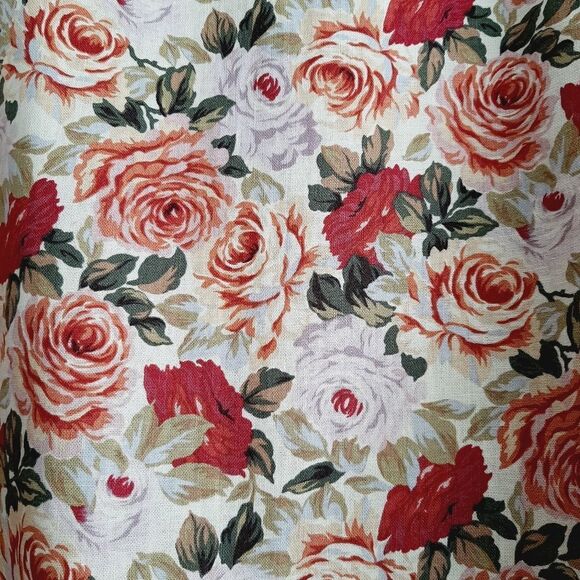 LIZ CLAIBORNE | Linen Blend Floral A-Line Mini Skirt Colorful  Sz 10 - Picture 6 of 16